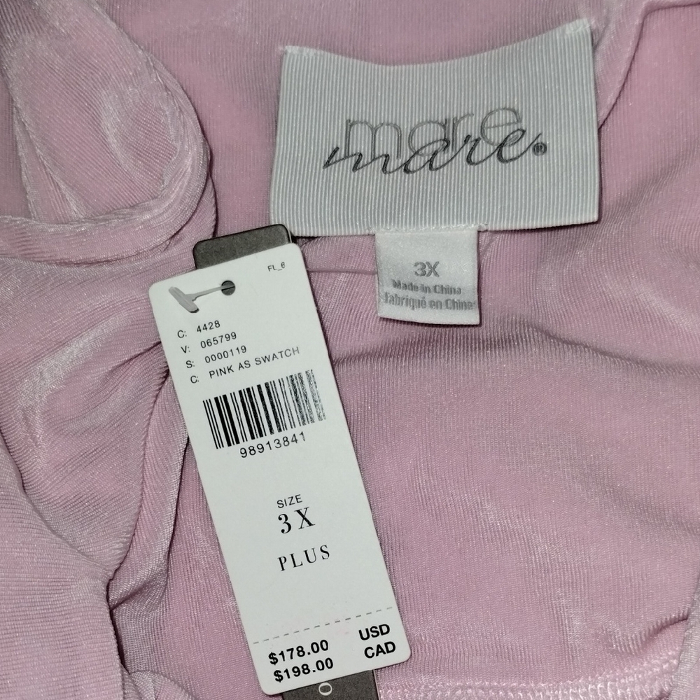 Mare Mare Pink Dress NWT  sz 3X